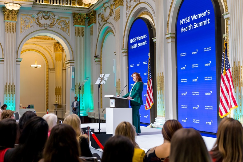 Women's health event at the NYSE